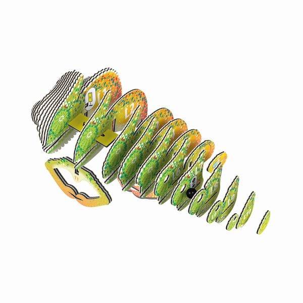 Eugy - 3D Bastelset Chamäleon