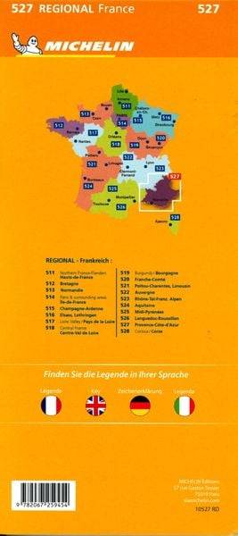 Michelin Provence Cote d'Azur