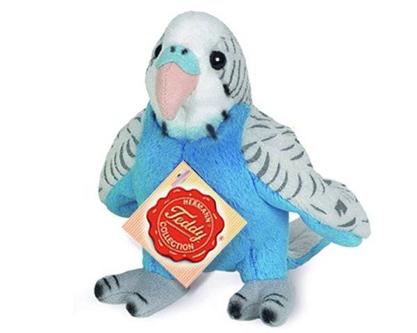 Teddy-Hermann - Wellensittich blau 13 cm
