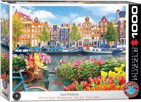 Eurographics 6000-5865 - Amsterdam, Niederlande, Puzzle, 1000 Teile