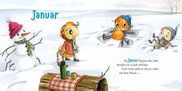 Die kleine Spinne Widerlich – Mit der kleinen Spinne durch das Jahr