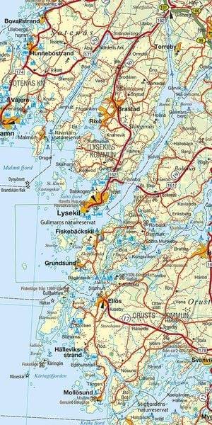Süd-Schweden (West) Nr. 02 Regionalkarte Schweden 1:250 000