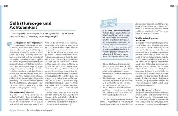 Depression. Das Richtige tun