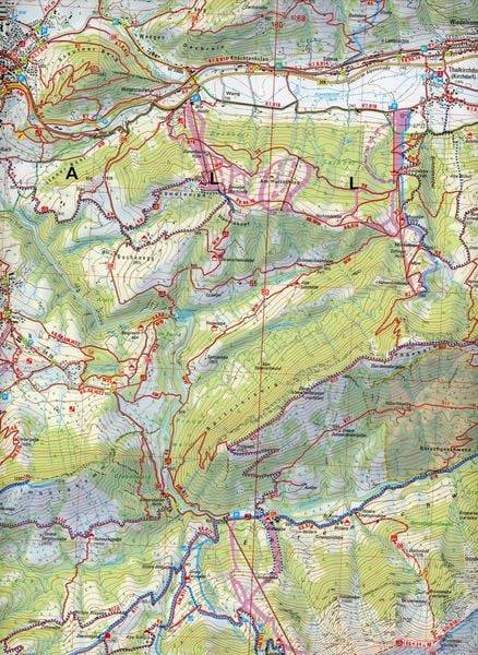 Allgäuer Voralpen West, Nagelfluhkette, Hörnergruppe 1:25 000