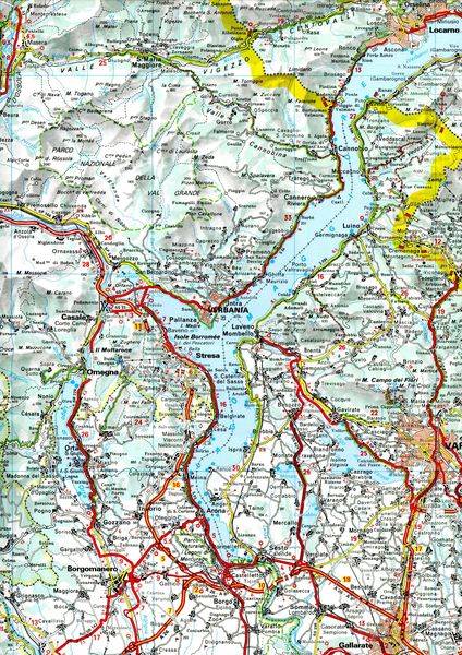 Suisse Sud-Est - Michelin Regional Map 553