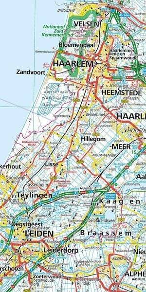 Niederlande Strassenkarte 1:200 000
