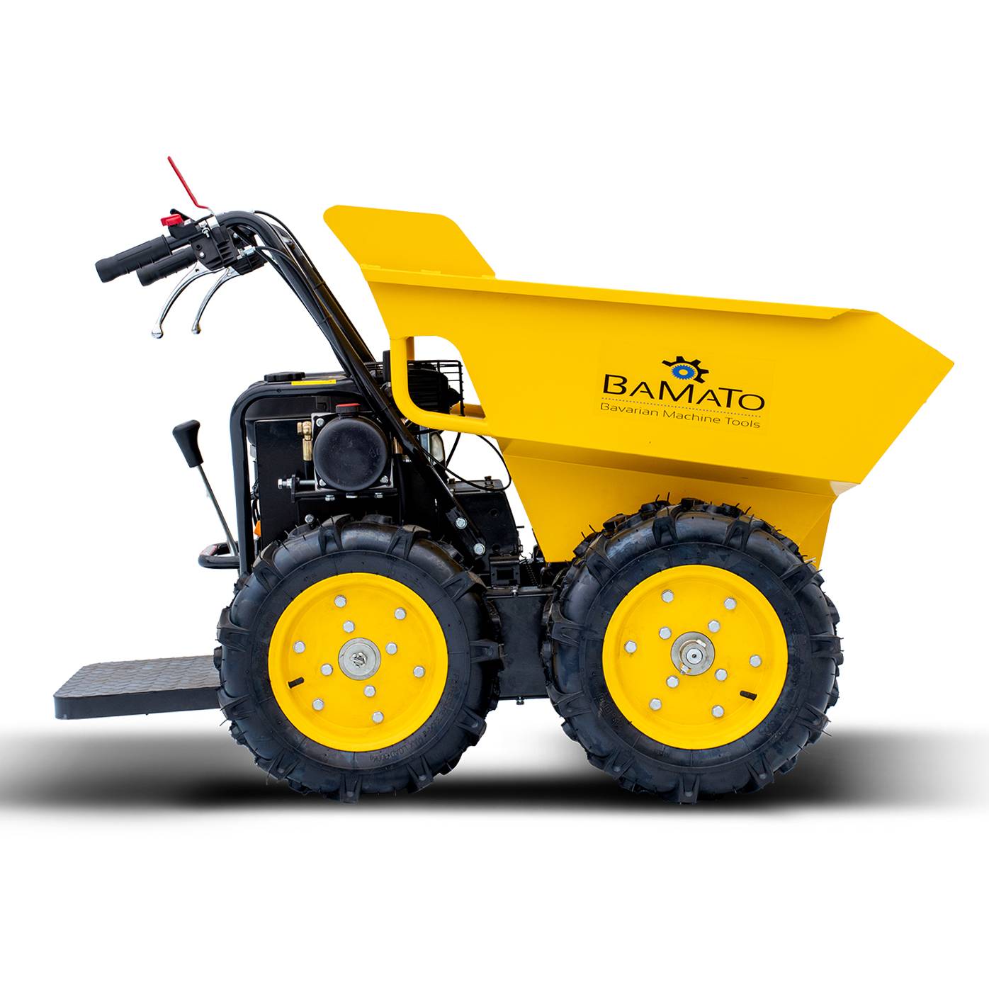 BAMATO Mini Transporter MTR-300RH mit Allradantrieb &amp Kipphydraulik