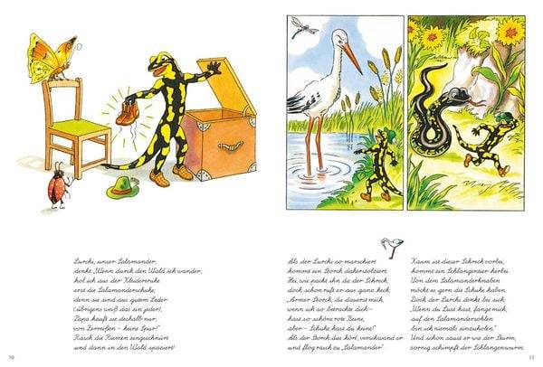 Lurchis Abenteuer 1: Das lustige Salamanderbuch