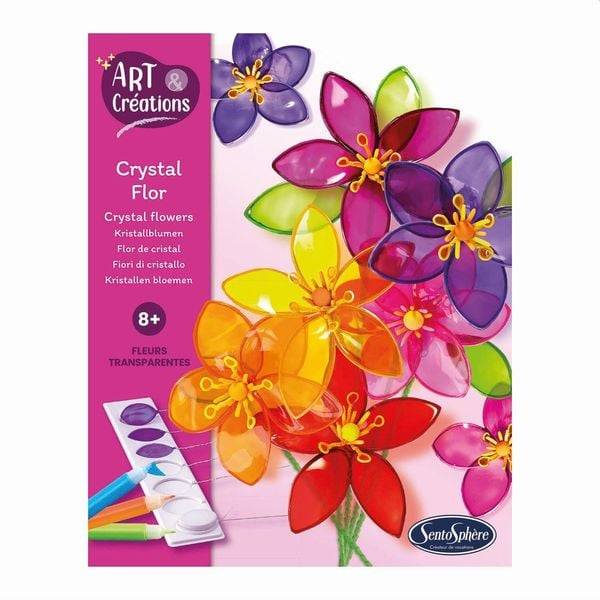 SENTOSPHERE 3909510 - Bastelset Kristallblumen