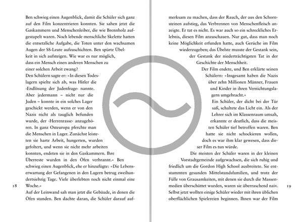 Die Welle: Bericht über einen Unterrichtsversuch, der zu weit ging. (Ein Buch, das vor rechter Propaganda und blindem Gehorsam warnt)
