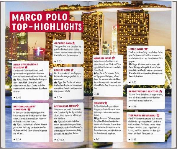 MARCO POLO Reiseführer Singapur