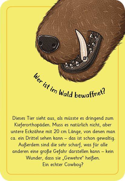 50 wundersame Tierrätsel - Wald