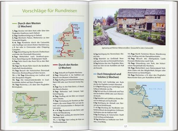 DuMont Reise-Handbuch Reiseführer Nord-und Mittelengland