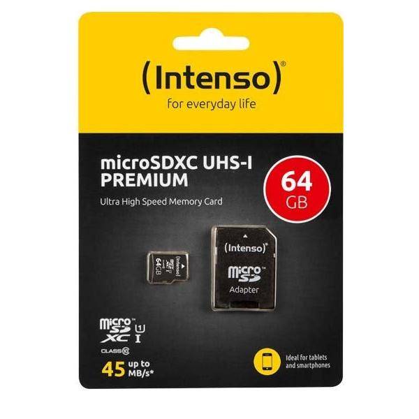 6 Stk. Intenso microSDXC Card 64GB INTENSO 3423490