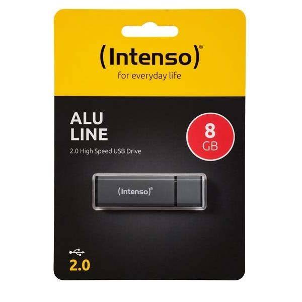 Intenso USB 2.0 Stick 8GB Alu INTENSO 3521461 ant