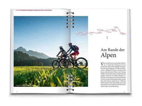 KOMPASS Radreiseführer Bodensee-Königssee Radweg