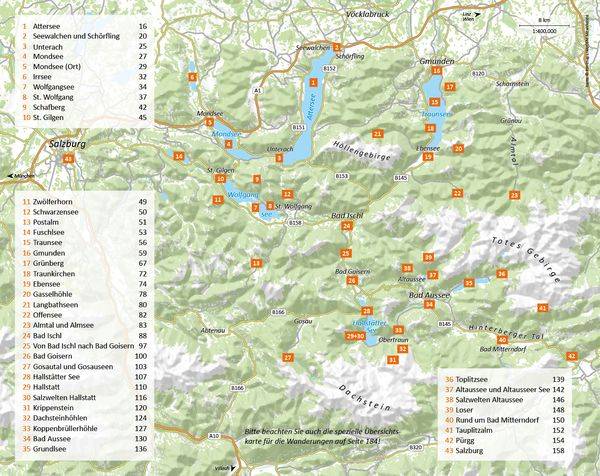 Maremonto Reise- und Wanderführer: Salzkammergut