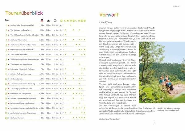 Familienwanderungen auf der westlichen Schwäbischen Alb
