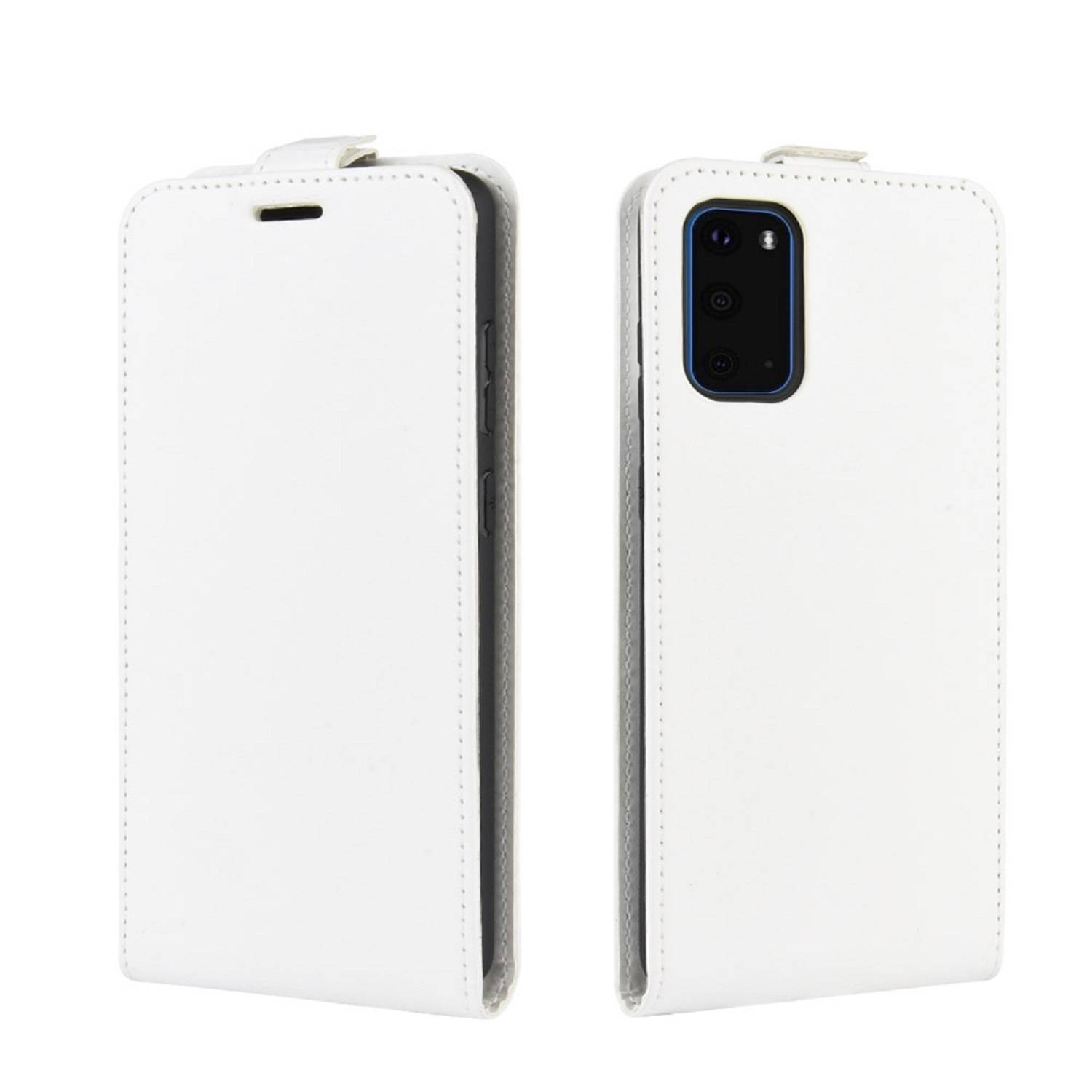 Flip Case Handyhülle für Samsung Galaxy S20 Ultra Vertikal Schutzhülle Tasche Cover Schwarz Bumper Smartphone Kartensteckplatz-Kreditkarte-Geldsche