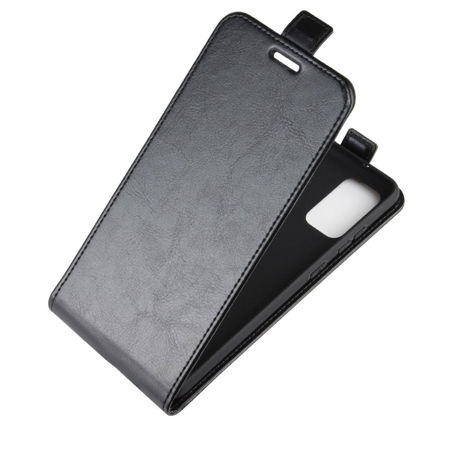 Flip Case Handyhülle für Samsung Galaxy S20 Vertikal Schutzhülle Tasche Cover Schwarz Bumper Smartphone Kartensteckplatz-Kreditkarte-Geldscheine EC