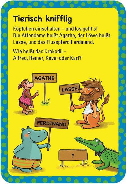 50 Reise-Regen-Rücksitz-Rätsel