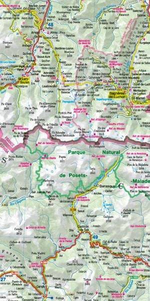 MoTourMaps Pyrenäen (Frankreich - Spanien) Auto- und Motorradkarte 1:300.000