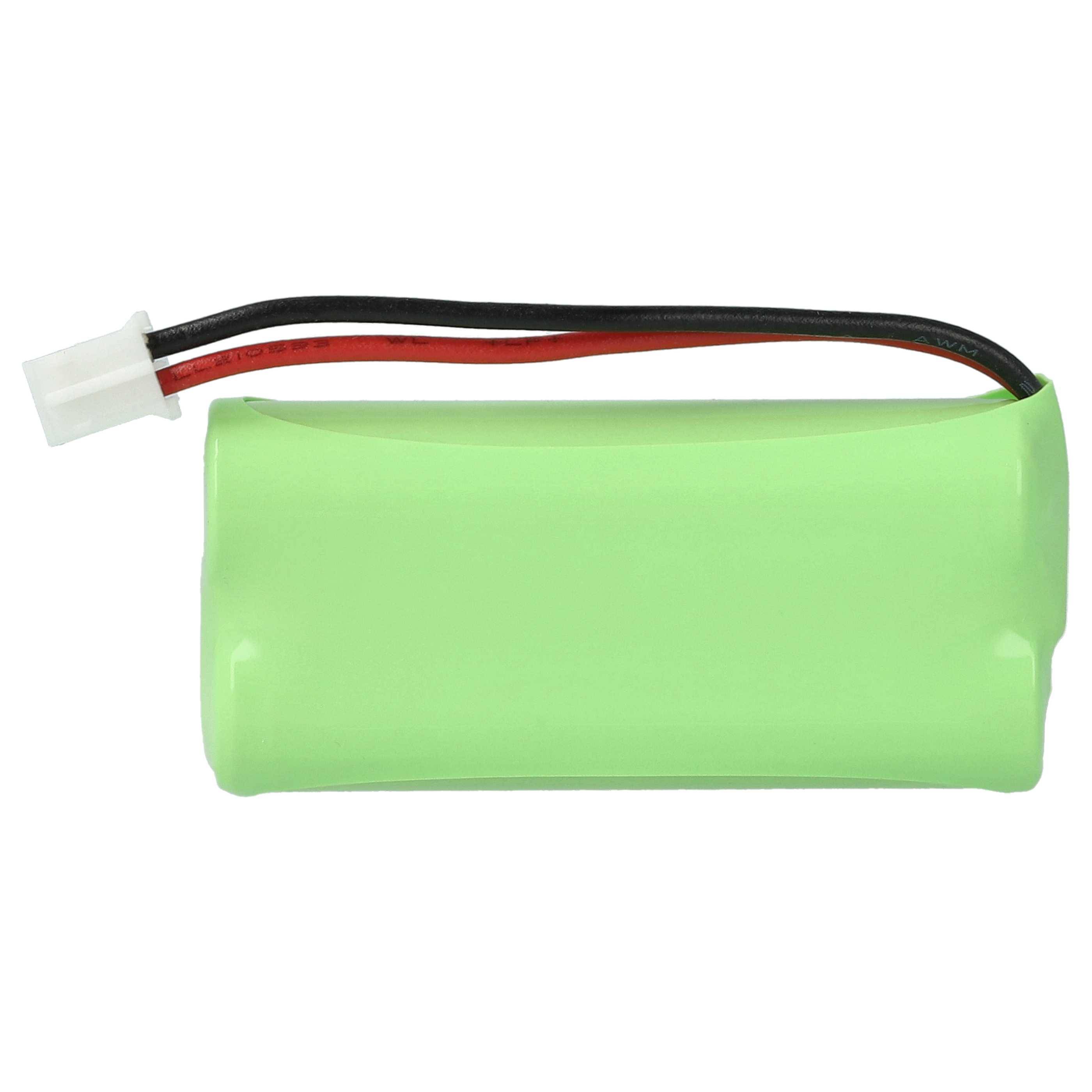 vhbw 5x Akku kompatibel mit Siemens Gigaset A260 DUO, AL110a, A260 TRIO, A260, A265, A345, AL110 schnurlos Festnetz Telefon (700 mAh, 2,4 V, NiMH)