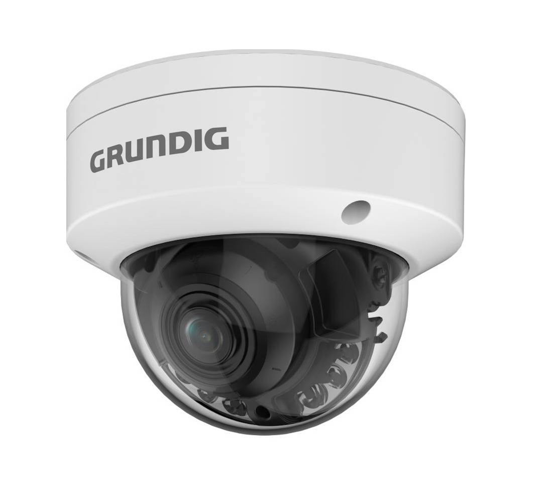 Grundig GD-CI-AT4634V, IP Dome Kamera, 1/3", 2688x1520, 30fps, 2.8-12mm, IR 40m, Audio, Alarm I/O 1/1, WDR 120dB, H.265