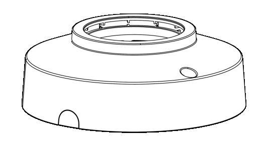 Bosch IQSIGHT NDA-3081-PC, Lackierbare Abdeckung für FLEXIDOME micro 3100i indoor (4 Stück)