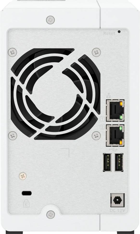 QNAP TS-216G NAS 2-Bay 0/2 HDD/SSD, 1x 2.5 GbE, 1x GbE, 4GB RAM2.0 GHz Quad-Core