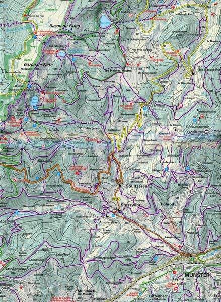 Vogesen - Le Honeck Nr. 04 Outdoorkarte 1:35 000