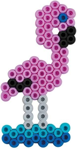 Hama 3510 - Geschenkpackung Zootiere, Bügelperlen Midi, ca. 2000 Stück inklusive Stiftplatte und Zubehör