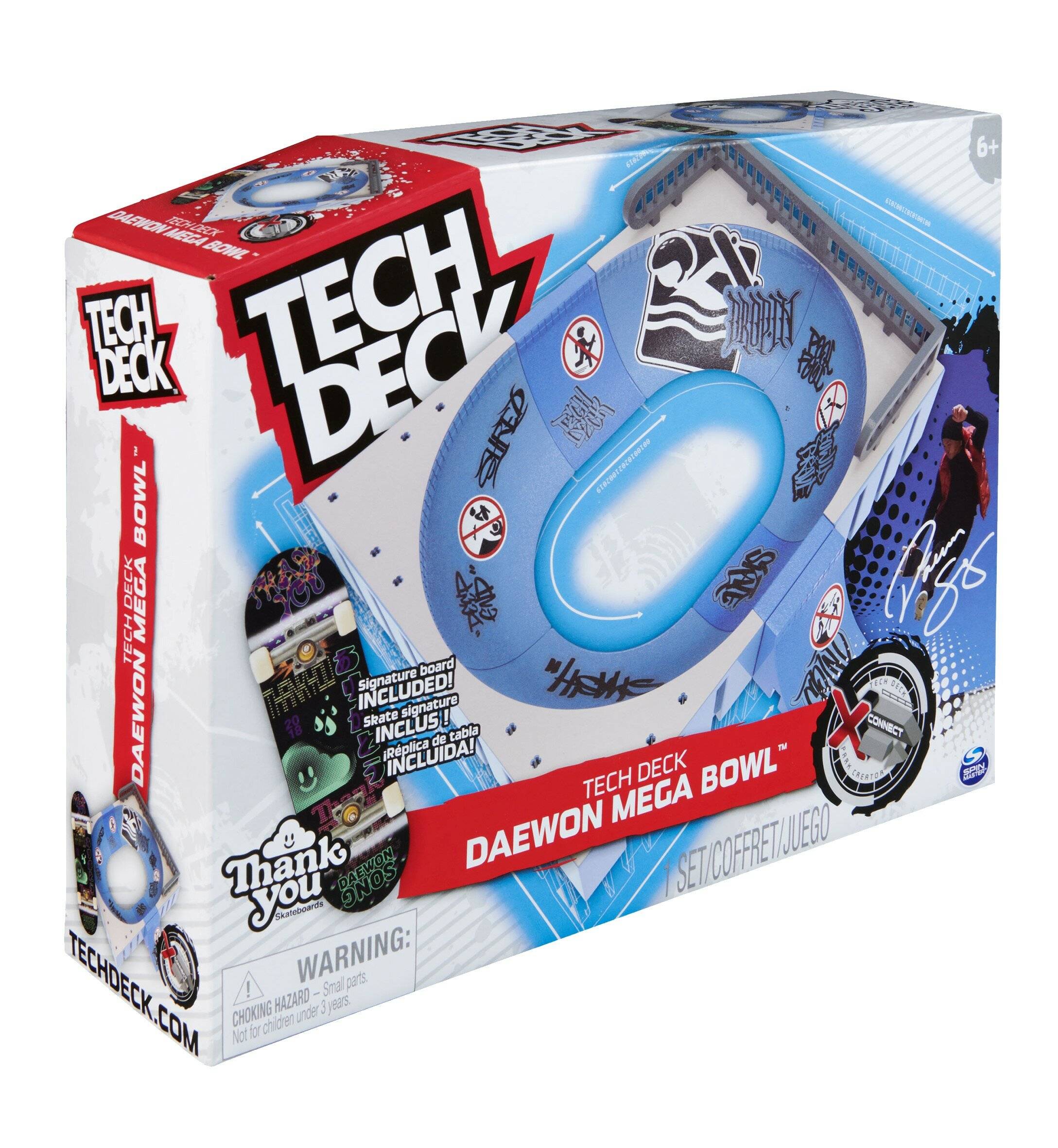 Tech Deck - Mega Bowl (X-Connect-Rampe)