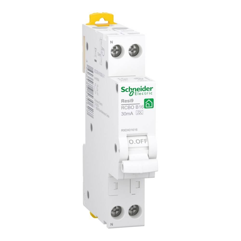 2 Stk. Schneider Electric FI/LS-Schalter Resi9 R9DX01616