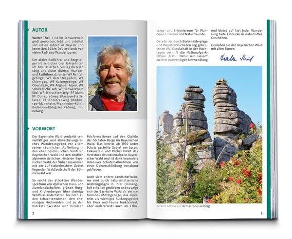 KOMPASS Wanderführer Bayerischer Wald, Cham, Bodenmais, Zwiesel, Freyung, Passau, 60 Touren mit Extra-Tourenkarte