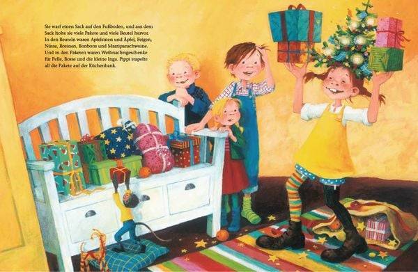 Pippi Langstrumpf feiert Weihnachten