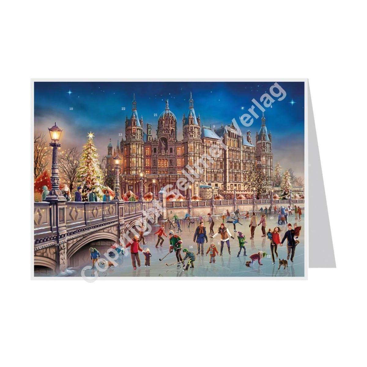 4334 - Mini-Adventskal. Mini-Advent-Cal. Schwerin