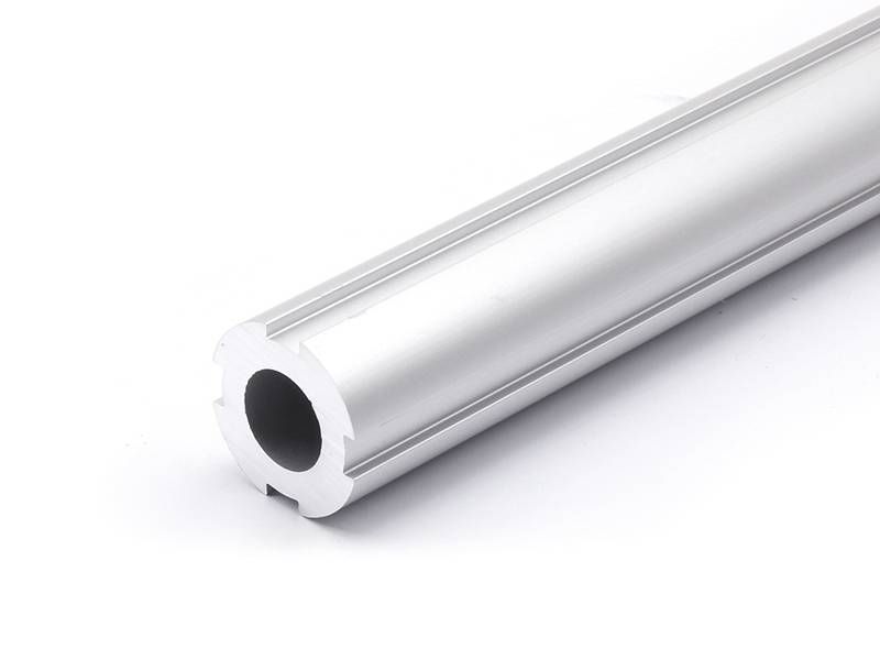 Profilrohr Aluminium D30 schwer I-Typ Nut 8 Alu Rohre Zuschnitt: 1090mm