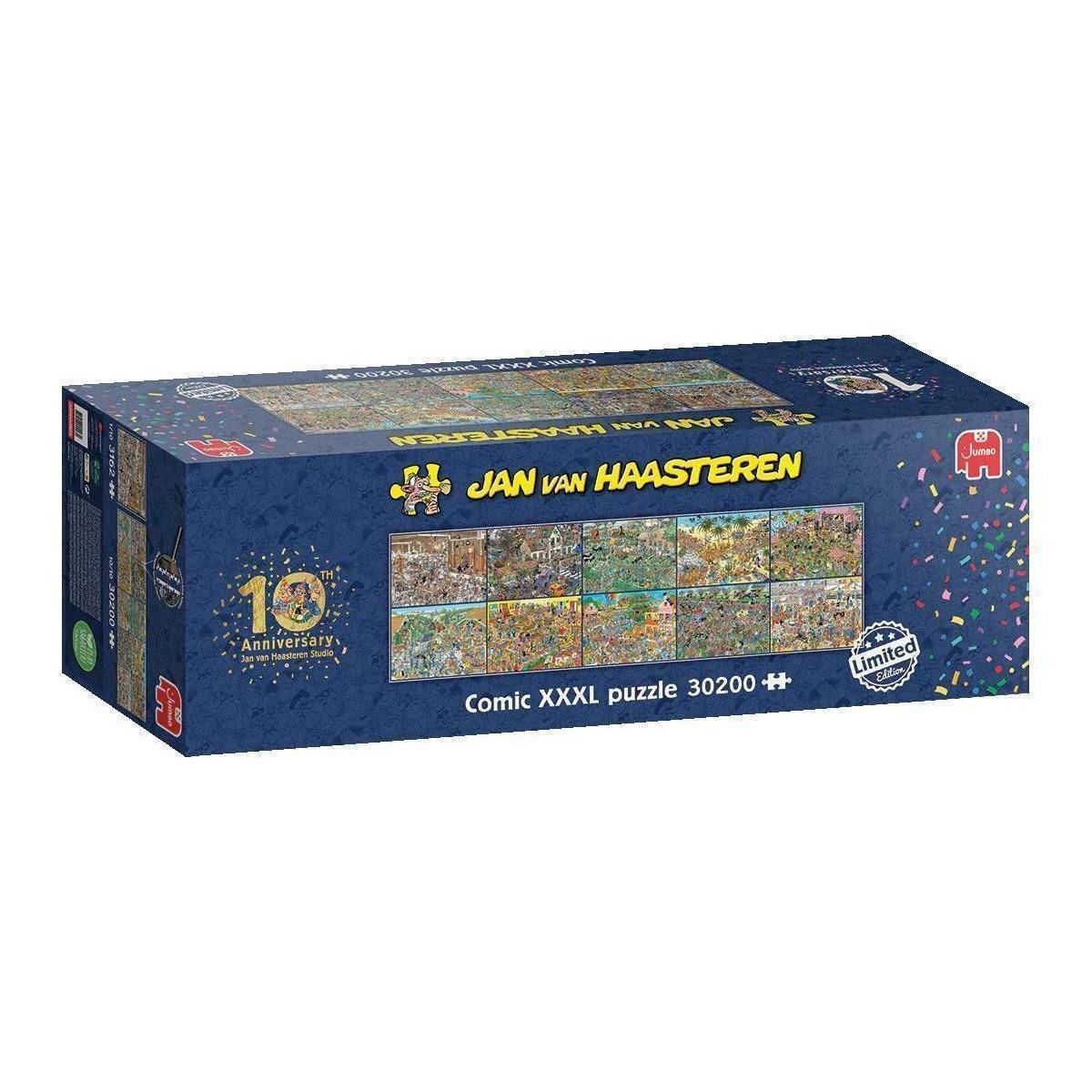 1110100027 - Jan van Haasteren - 10 Years XXXL Puzzle 30.200 Teile