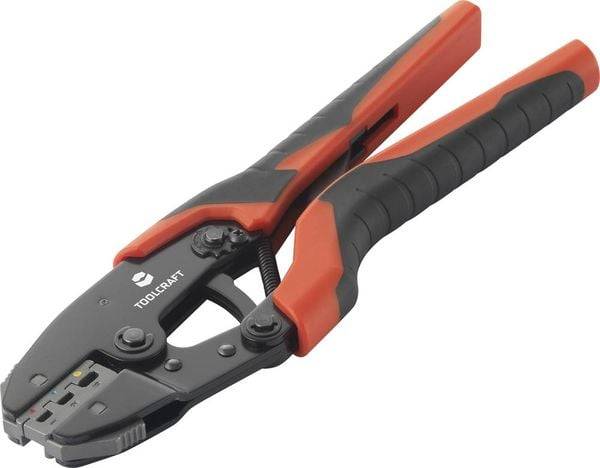 TOOLCRAFT HJ540168BC-A1A5 TO-7104990 Crimpzangen-Set 168teilig Schrumpfverbinder, Pressverbinder 0.5 bis 8mm² Inkl