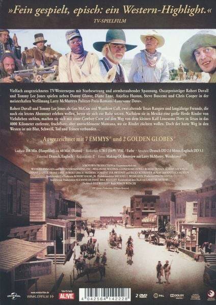Weg in die Wildnis - Lonesome Dove [2 DVDs]