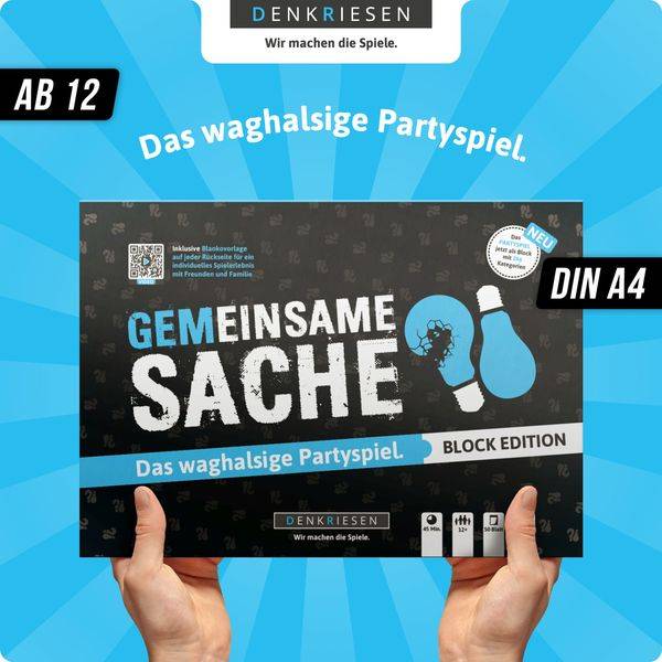 Denkriesen - Partyfieber - Gemeinsame Sache, Block Edition (Spiel)