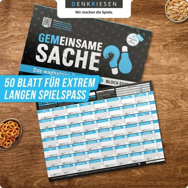 Denkriesen - Partyfieber - Gemeinsame Sache, Block Edition (Spiel)