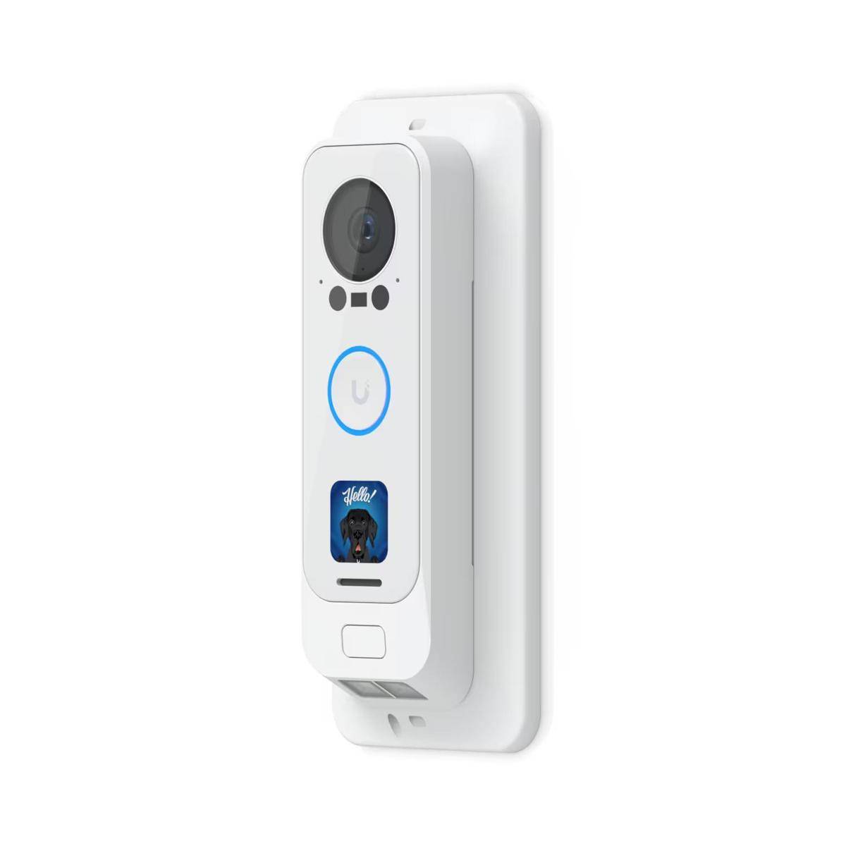 UACC-G4 DOORBELL PRO POE-GANG BOX-WHITE - Mounting plate for installing the G4 Doorbell Pro