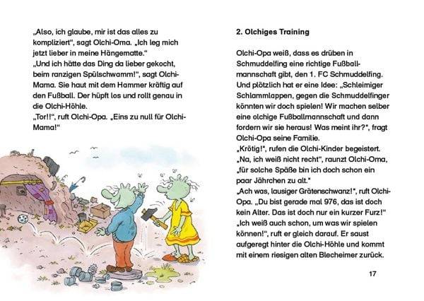 Die Olchis werden Fußballmeister