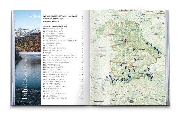 Wilder Places - 30 Streifzüge & Wandertouren - Bayerns wilde Gewässer