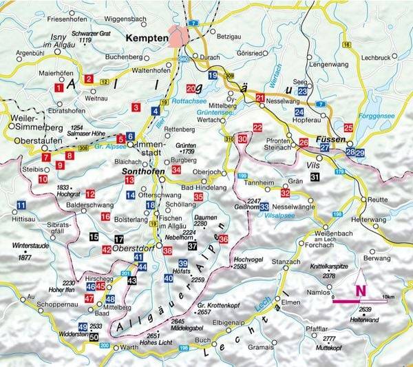 Leichte Wanderungen im Allgäu
