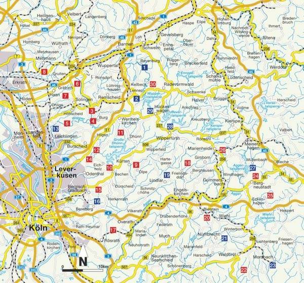 Wanderungen für Langschläfer Bergisches Land