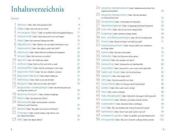 101 Dinge, die ein Wanderer wissen muss