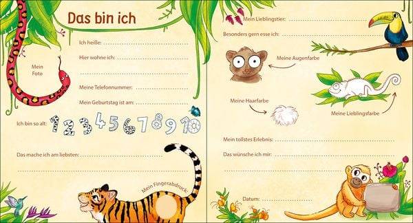 Meine Kindergarten-Freunde (Magische Wesen, Tiere & Co.)